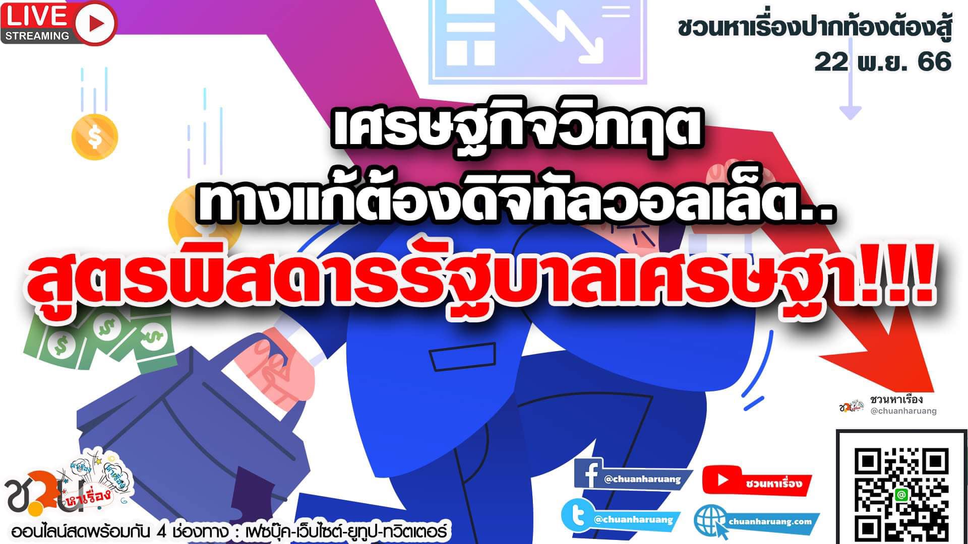 ปากท้องต้องสู้ #ชวนหาเรื่อง #ปากท้องต้องสู้ พุธที่ 22 พ.ย. 2566 EP.163